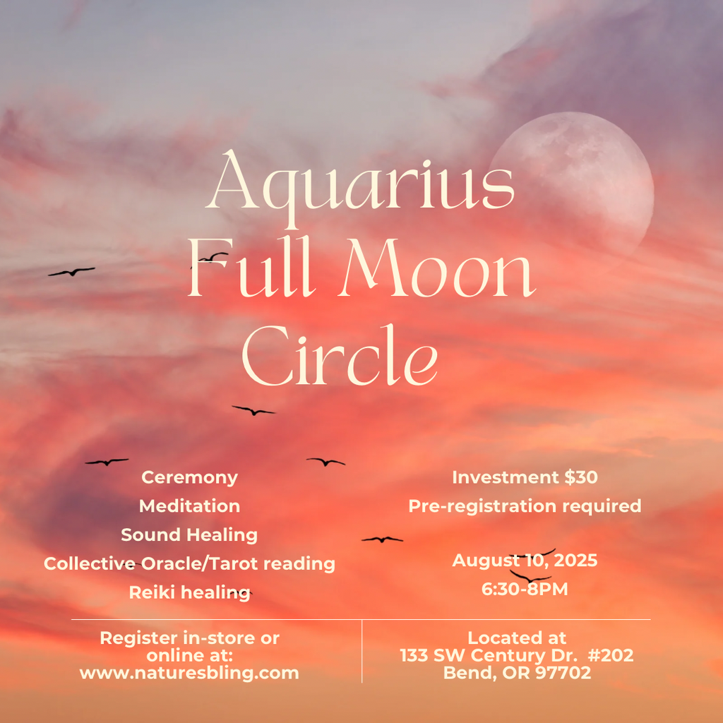 Aquarius Full Moon Circle