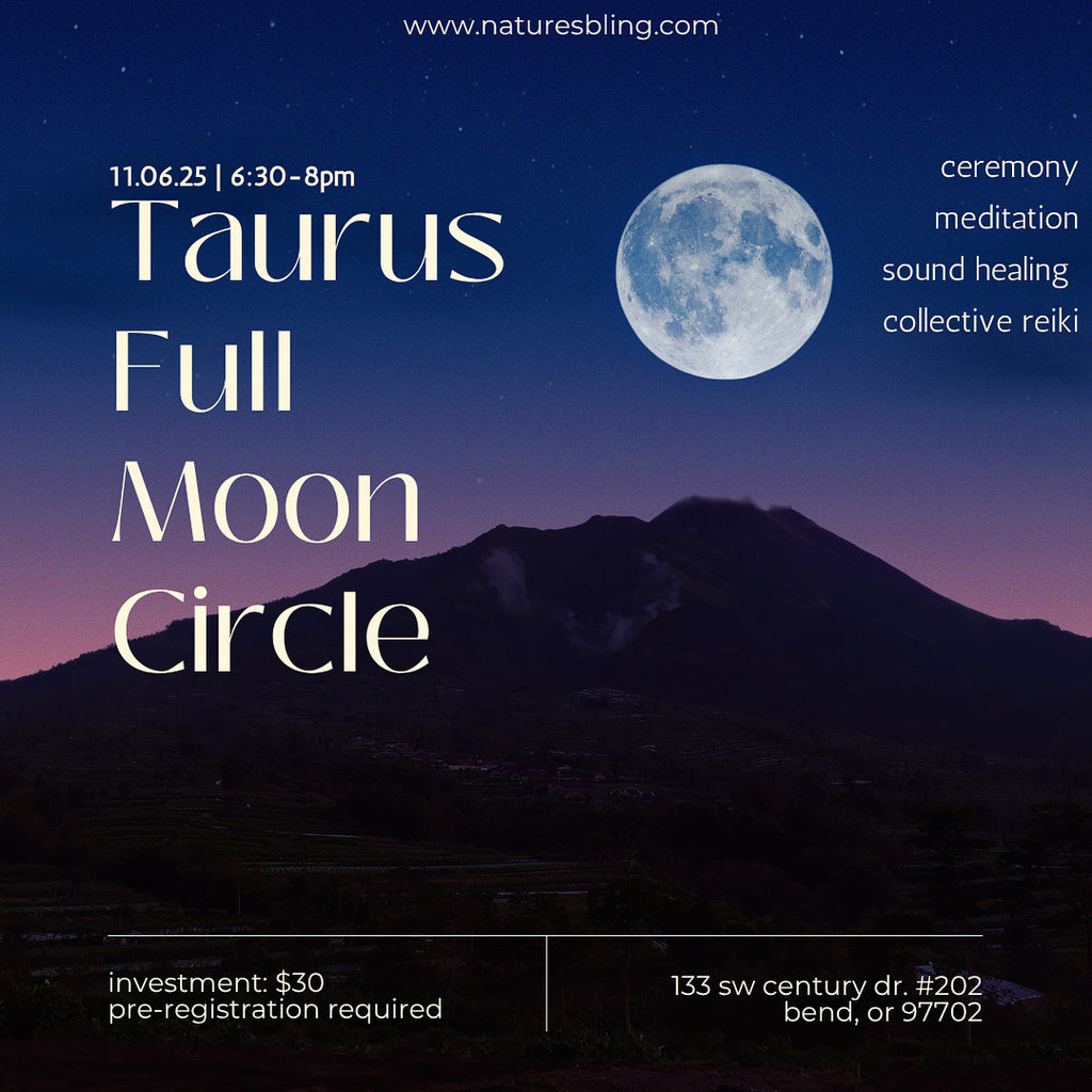 Taurus Full Moon Circle