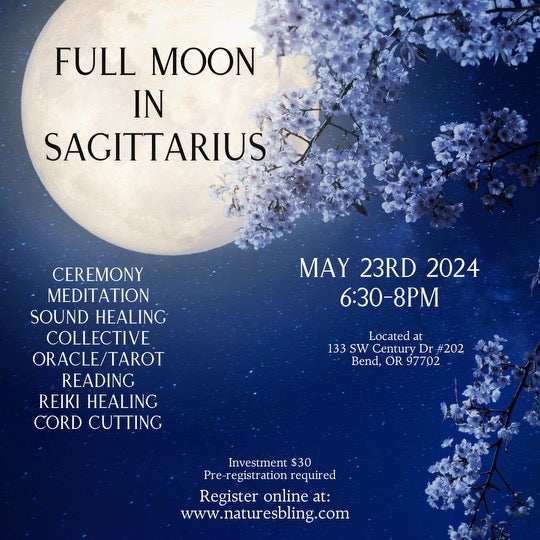 Sagittarius Full Moon Circle